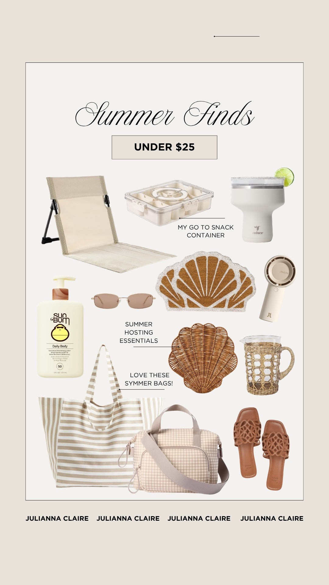 Must have summer essentials under $25!

#LTKTravel #LTKSeasonal