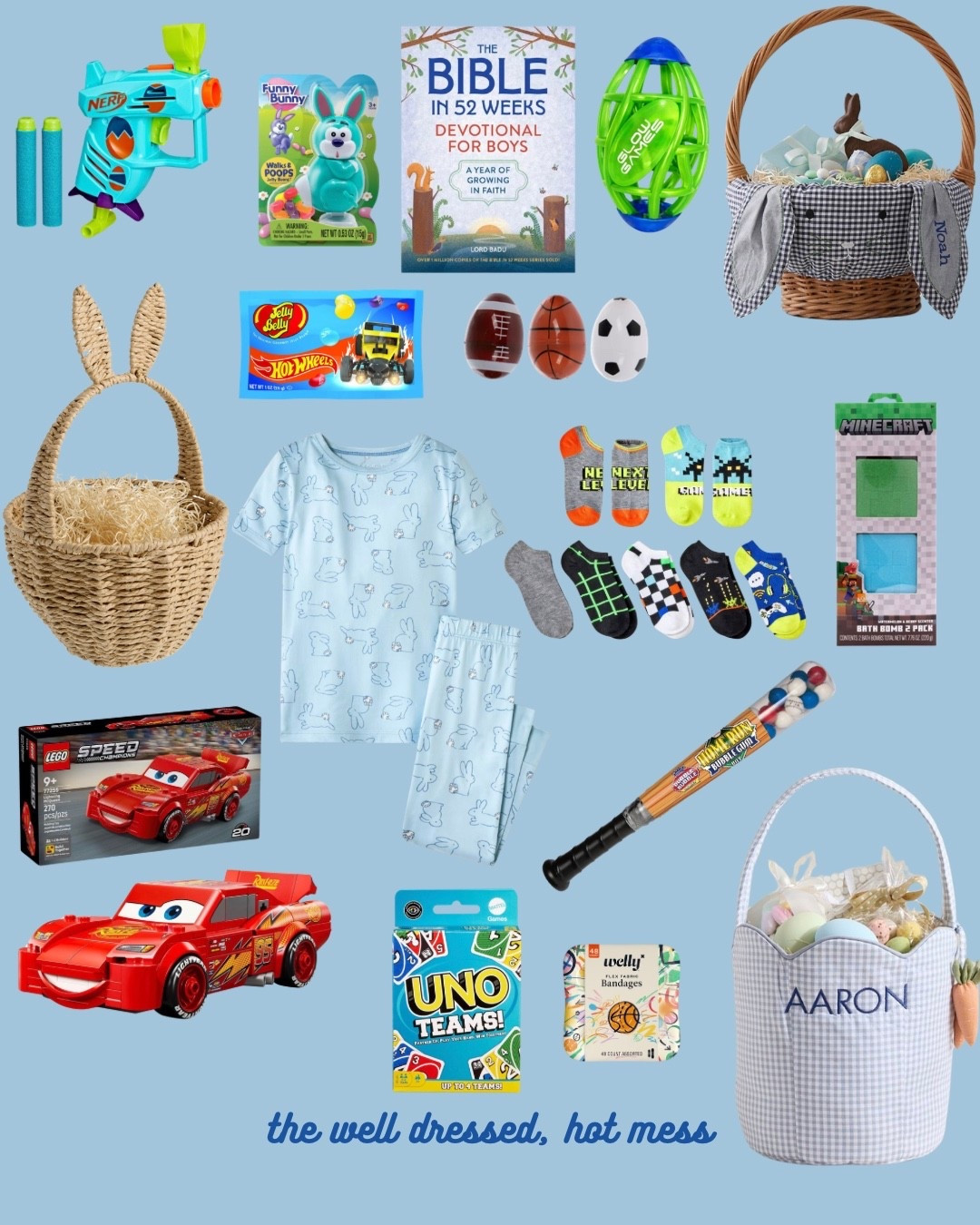 EASTER BASKET: BOYS 🏀🧸

Easter, Easter Sunday, Easter basket, kids Easter basket, Easter gifts, Easter toys, Easter basket for him, Easter gift ideas, Easter kids toys, gift ideas for Easter, basket fillers, gift basket, gift basket ideas, Easter egg hunt, toys for kids, kids toys, kids stocking stuffers, toys for boys, boy gifts for middle school, boy gifts for elementary school, Easter basket ideas for a boy, easter gifts, Easter basket ideas, Easter basket for boys, gift ideas for boys

#LTKKids #LTKSeasonal #LTKmomlife