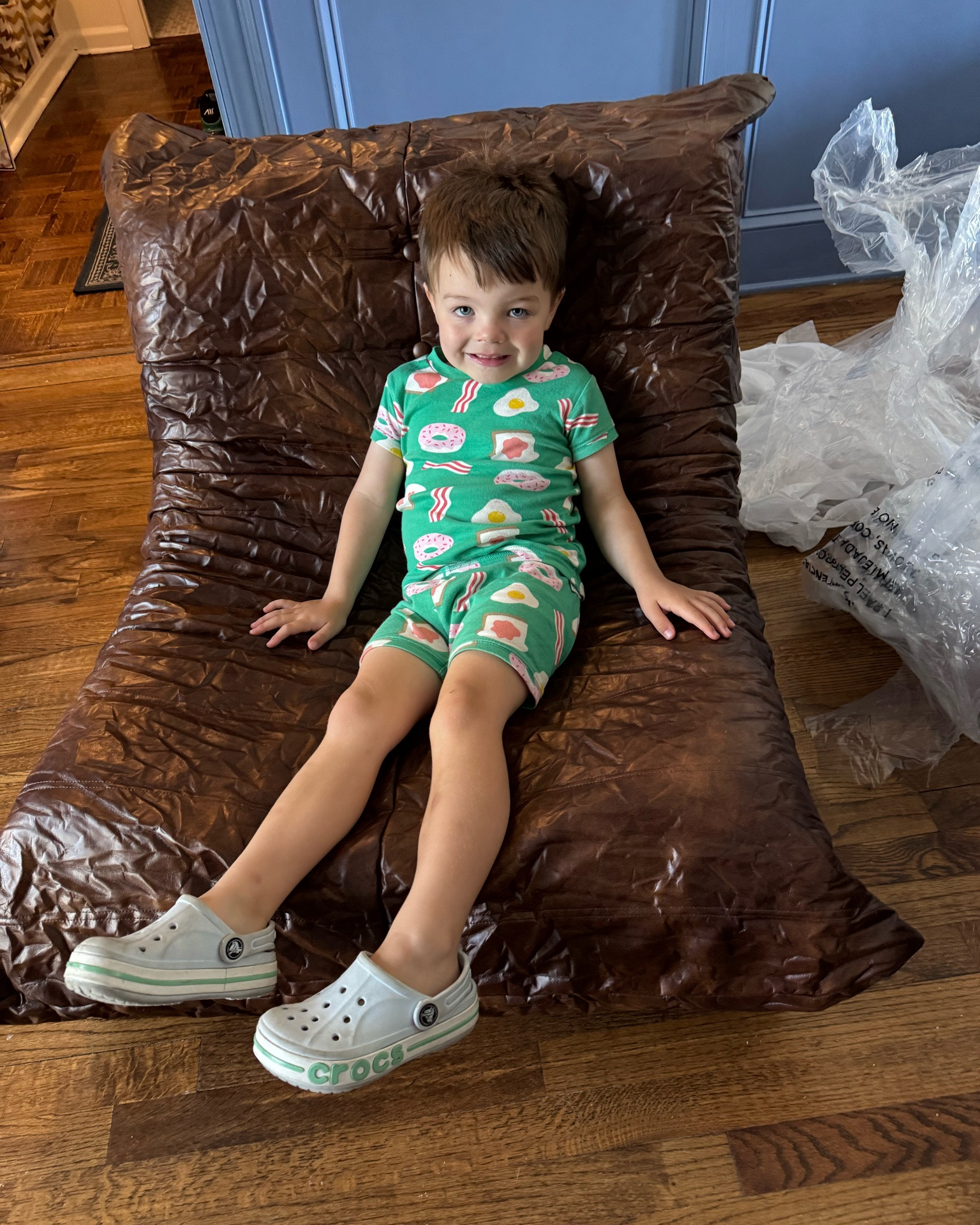 The best add for any playroom.. leather throw chairs that can easily be stored, moved, and lounged on!

#LTKmomlife #LTKHome #LTKPlusSize