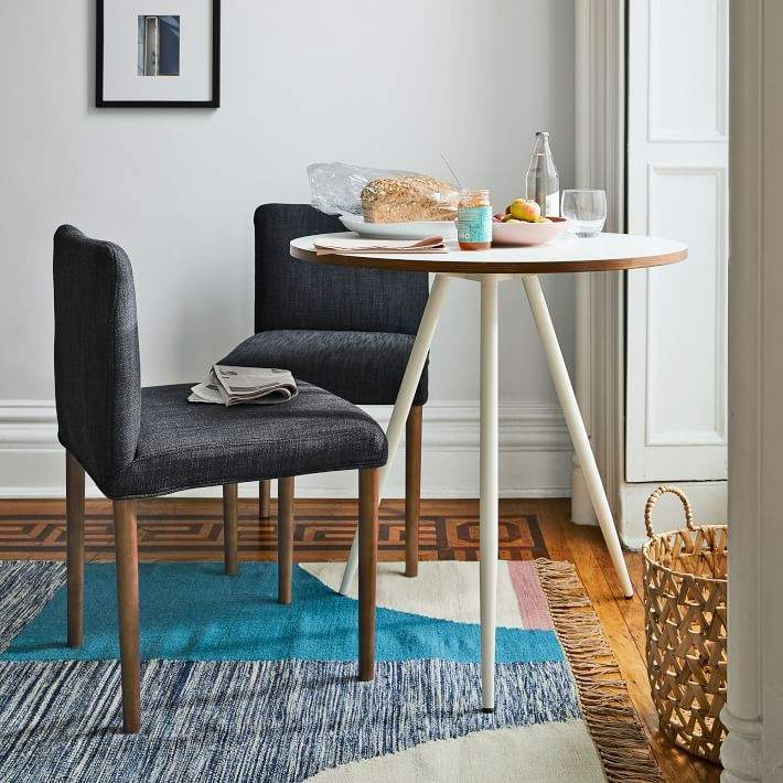 Wren Bistro Table - White Laminate | West Elm (US)