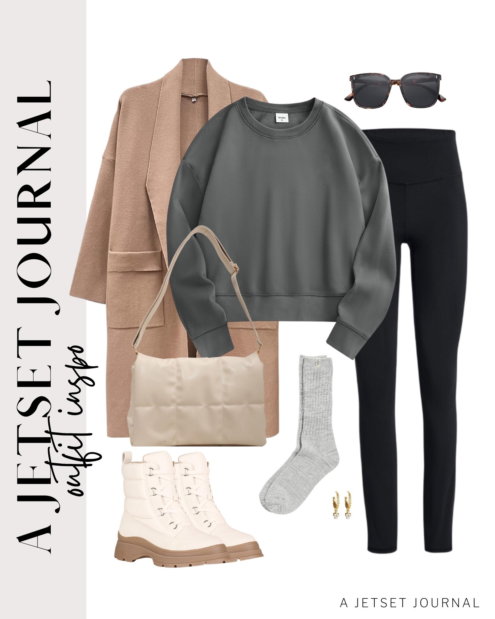 Here's how to wear a comfy new outfit and stay warm this season!
high waisted leggings, crew socks, open front long cardigan, casual outfit, ways to style, casual outfit inspo, capsule wardrobe, favorite finds, top picks, mom outfit, everyday style, transitional style, trendy look, viral style, affordable look, amazon favorites, winter outfit idea

#LTKU #LTKFindsUnder50 #LTKSeasonal