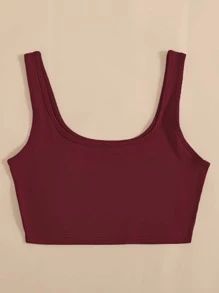 SHEIN EZwear Solid Crop Tank Top SKU: sw2111162822585007(1000+ Reviews)$2.99$2.84Join for an Excl... | SHEIN