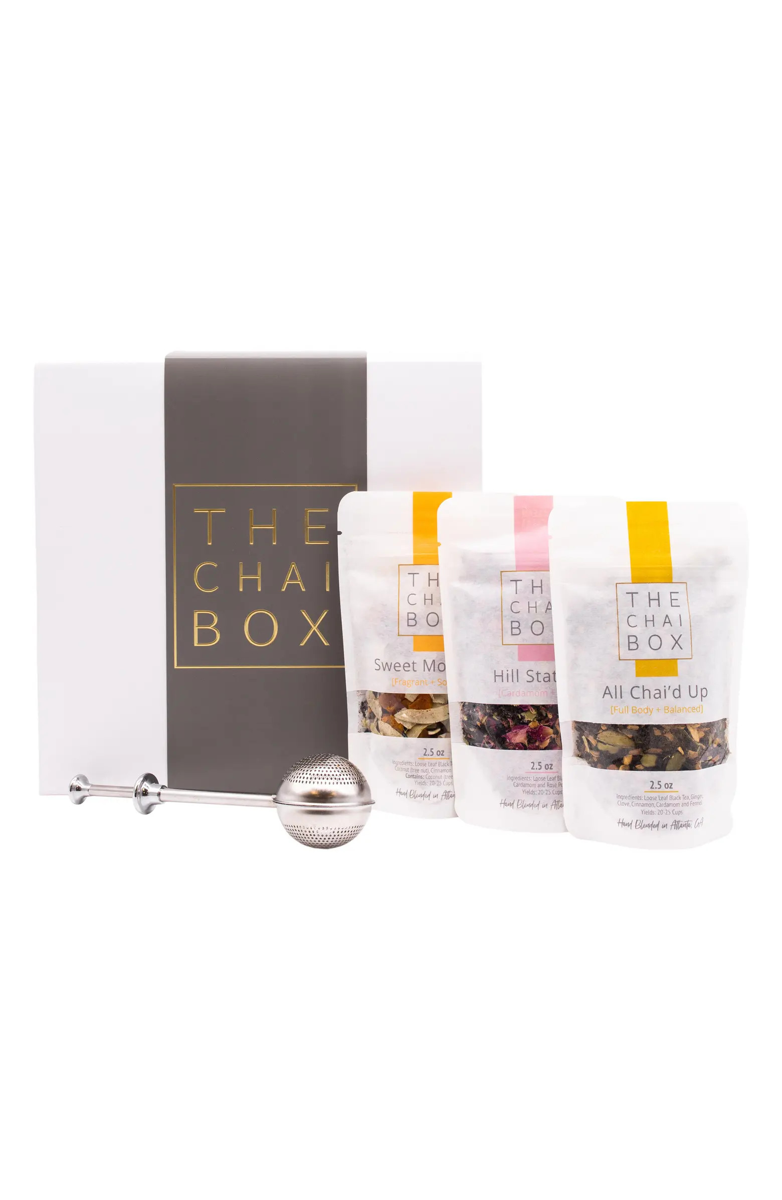 The Chai Box Bestsellers Tea & Steeper Gift Set | Nordstrom | Nordstrom