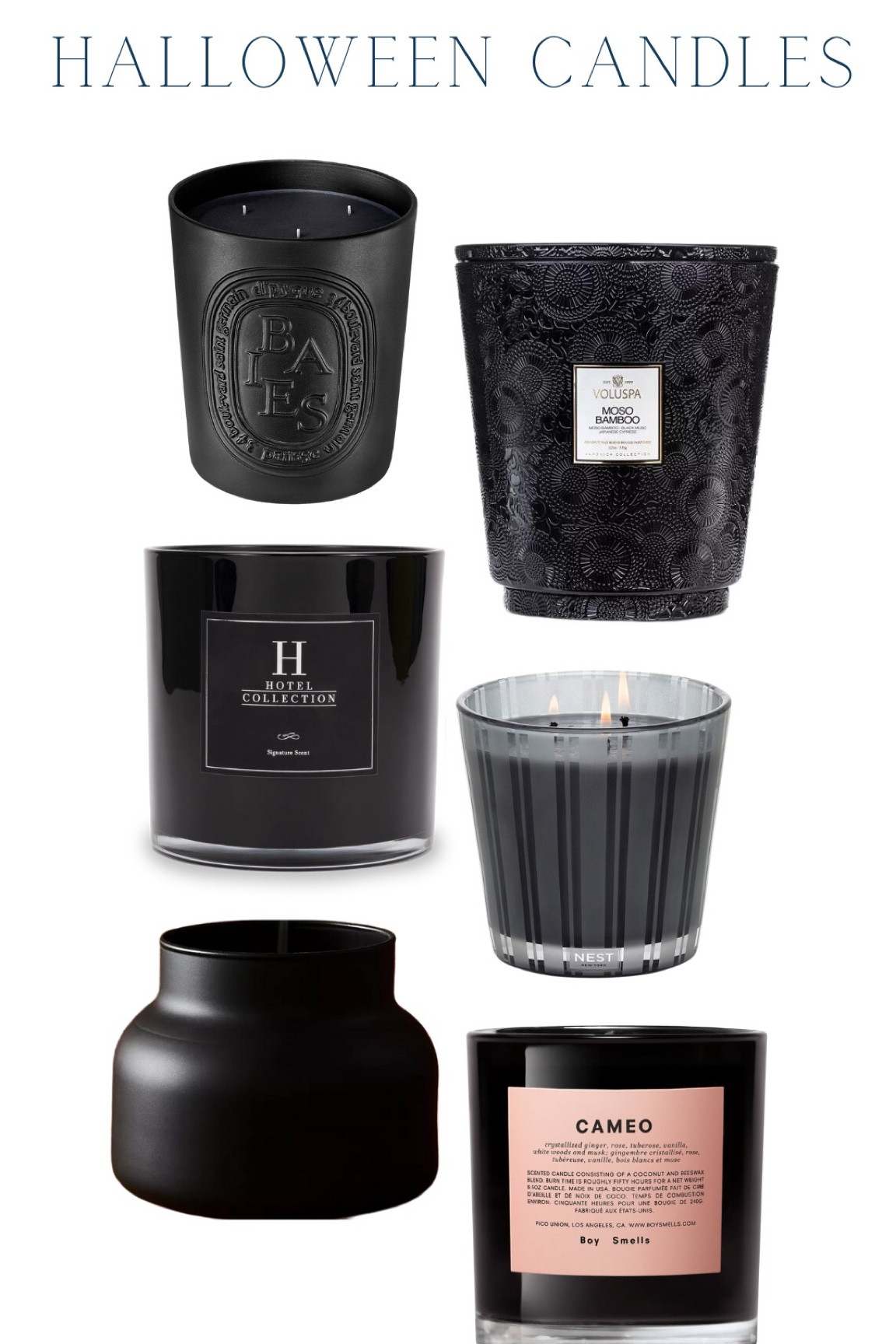 Black candles, Halloween candles, Halloween decor, fall candles #ltkhalloween 

#LTKSeasonal #LTKhome