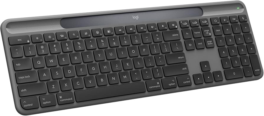 Logitech Signature Slim Solar+ Wireless Bluetooth Keyboard K980 for Mac, Solar and Artificial Lig... | Amazon (US)