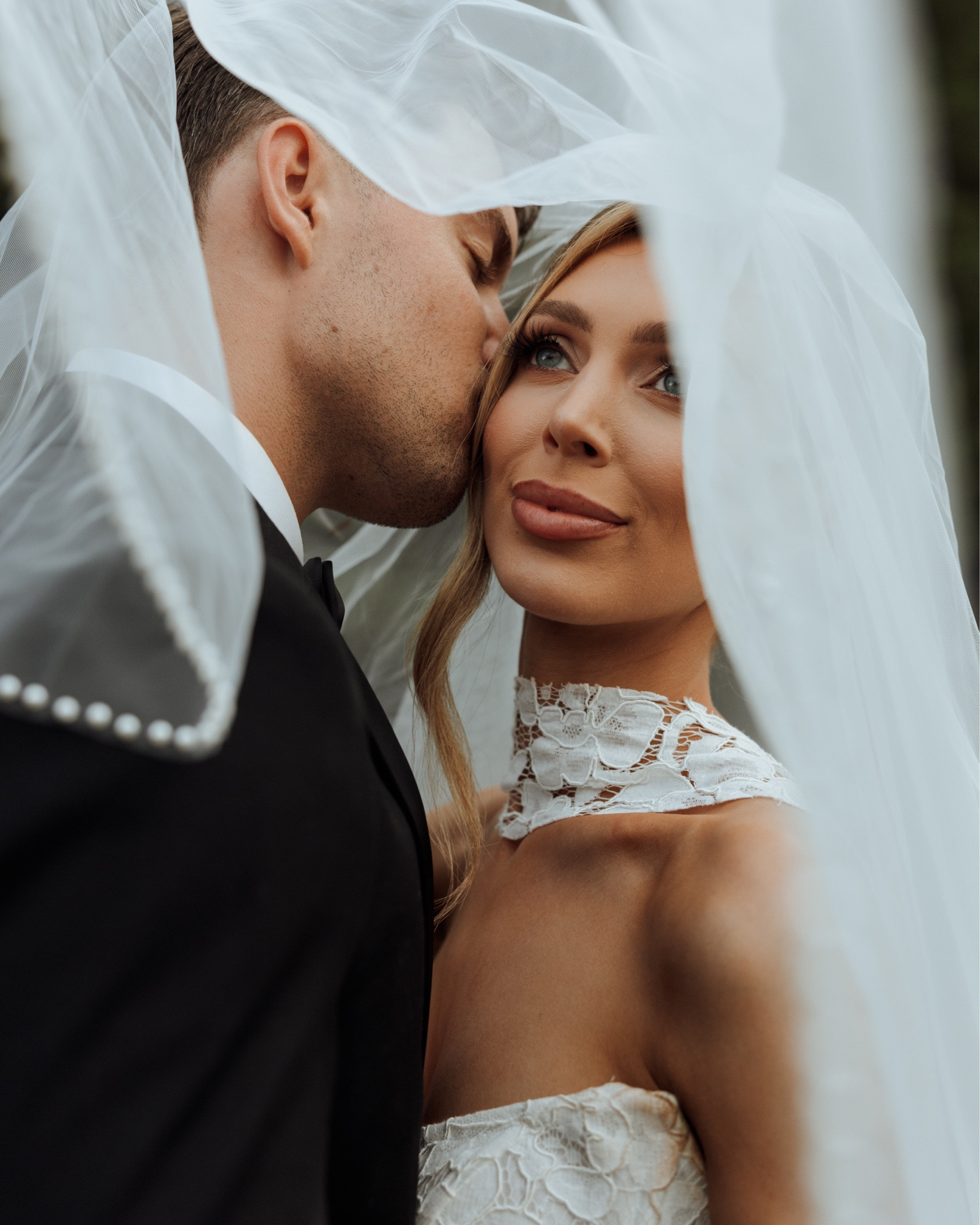 Wedding Veil Cathedral length w/blusher | from Etsy & was significantly cheaper than buying it in store!

#LTKWedding