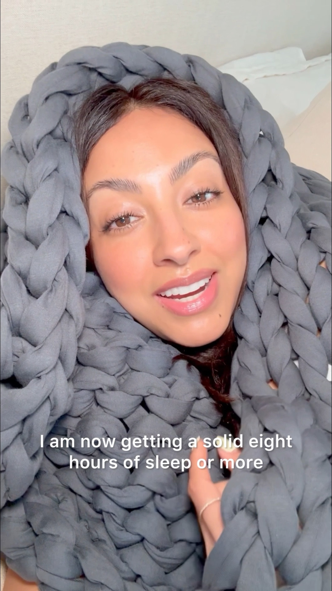 I have the 12lb in dark grey - it’s recommended to get 10% of your body weight. 

#LTKTravel #LTKHome #LTKU