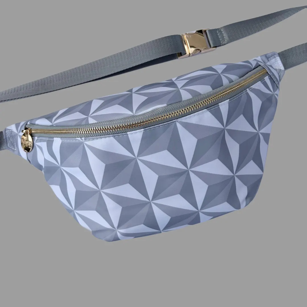 Spaceship Earth XL Belt Bag | Crossbody | Bum Bag | XL Fanny Pack | Theme Park Bag | Exclusive | Etsy (US)