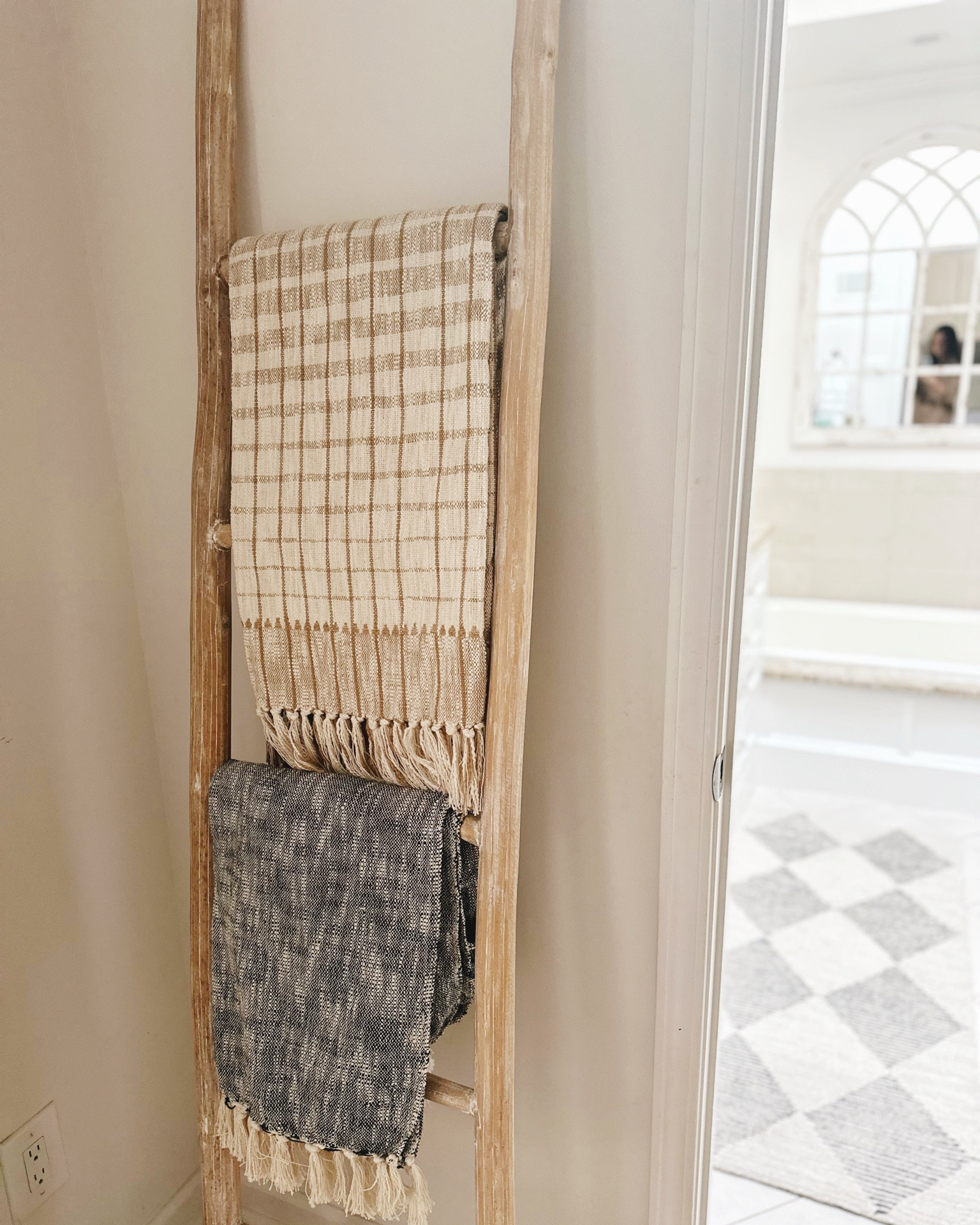 @Wayfair Black Friday Preview sale with 70% off & Fast Shipping! 
Accessories on sale in Emily’s home 🤍 This wooden vintage blanket ladder  is the perfect corner addition to any bedroom🪜#wayfair #blackfriday #wayfairpartner #decor #home #accessories #onlyatwayfair

#LTKSaleAlert #LTKSeasonal #LTKHome