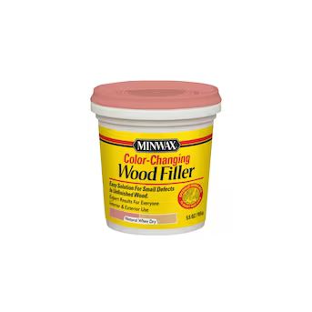 Minwax Color-Changing 5.5-oz Natural Wood Filler | Lowe's