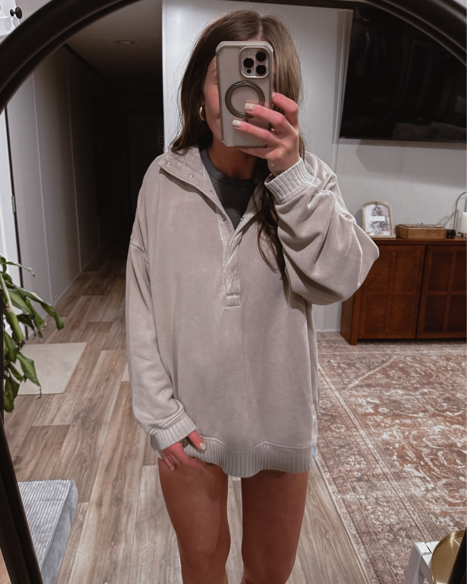 Sharing this Aerie pullover again because it’s still one of my top favs and I’ll be wearing it alllll year round. 🙌🏽

Throw it on in an oversized fit with some denim shorts + some sneakers (like I did today) & you’ve got the perfect “early Spring” look  

#LTKSpringSale #LTKootd