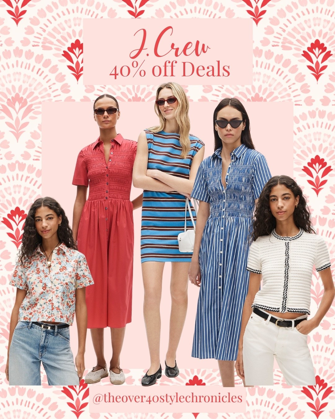 J.Crew is doing 40% off select styles and it’s good. Think classic dresses, polished tops, and those easy pieces you’ll wear on repeat all spring and summer. 

j crew sale, j crew 40 off, classic style outfits, preppy style women, spring dresses women, summer dresses women, striped dress outfit, shirt dress women, chic work outfits women, elevated basics women, classic wardrobe staples, polished casual outfits, affordable classic style, timeless fashion women, over 40 style, j crew finds, spring outfit ideas women, summer outfit ideas women

#LTKSaleAlert