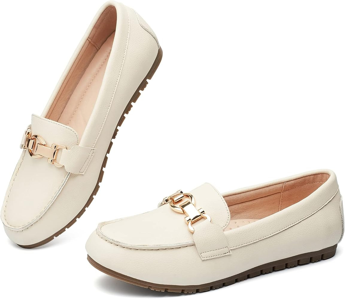 Cvistpieo Loafers for Women Casual Moccasins Women's Comfortable & Lightweight Penny Loafers Slip... | Amazon (US)