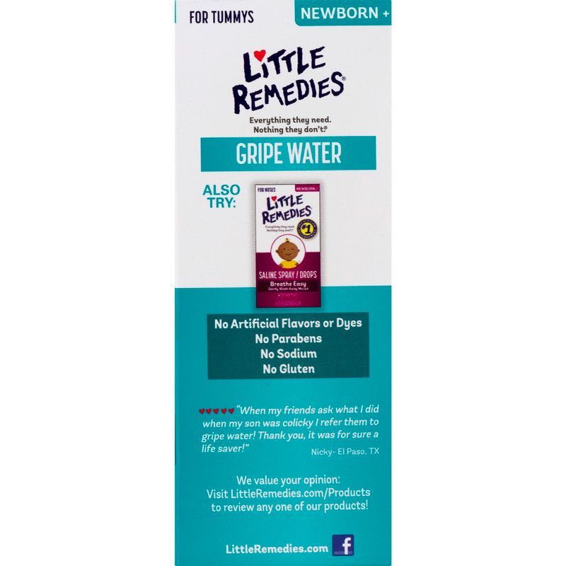 Little Remedies Gripe Water for Gas Colic or Hiccups - 4 fl oz | Target