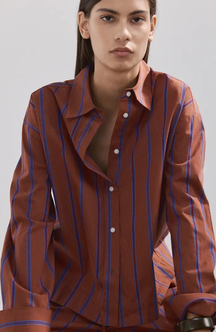 Stripe Cotton Shirt | Nordstrom