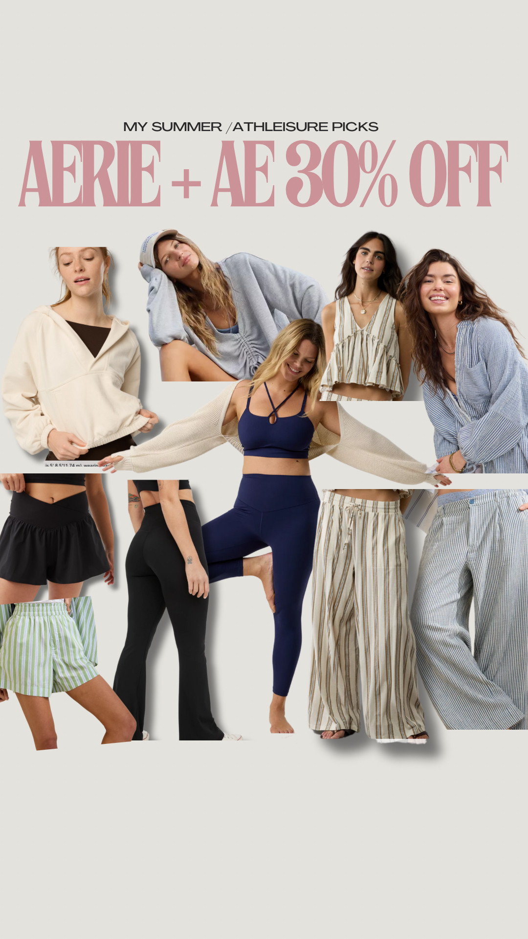 My summer/athleisure picks! Last day for 30% off - planning on being cute and comfy all summer long :) 

 #LTKSeasonal #LTKActive #LTKSaleAlert