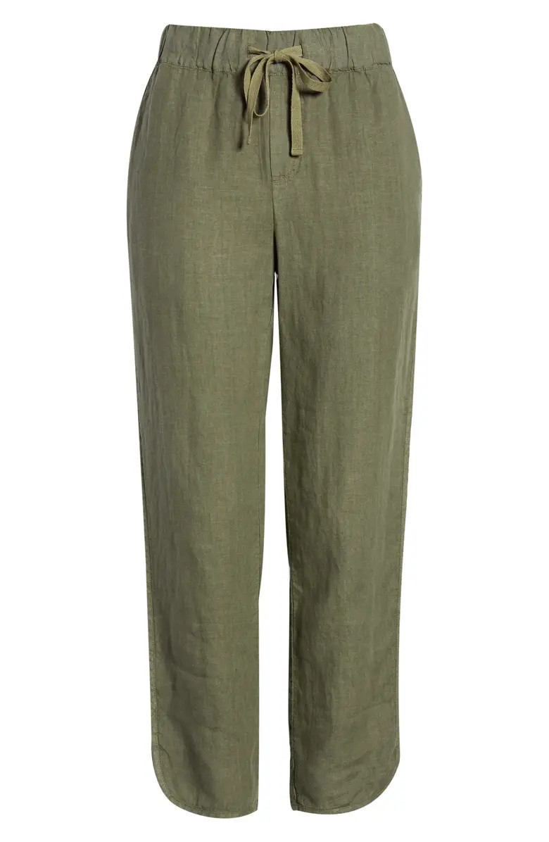 Track Style Linen Pants | Nordstrom