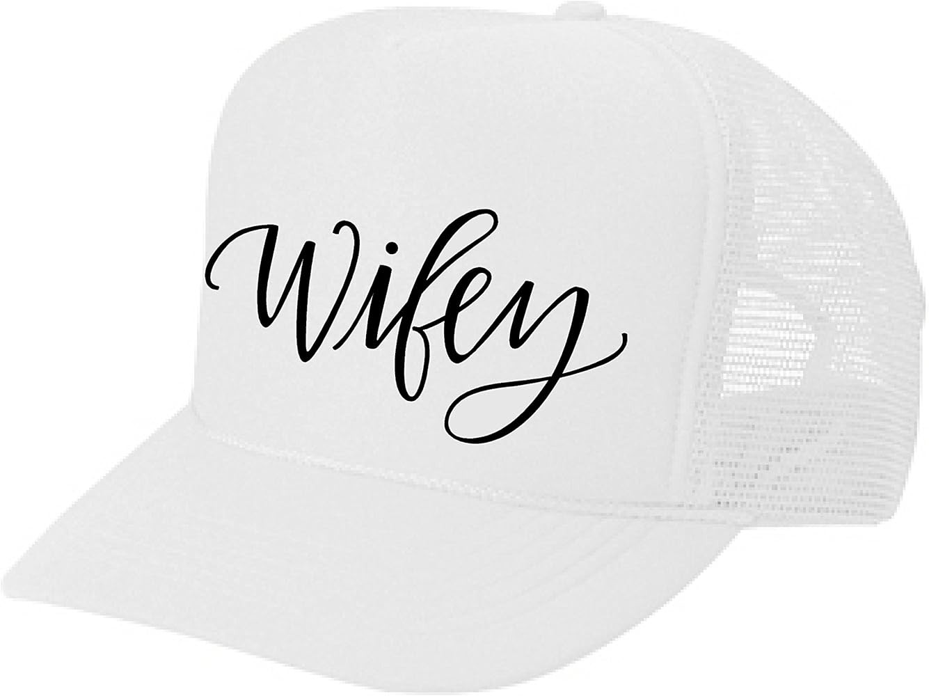 Women's Mens Unisex Trucker HAT - Wifey - Cool Stylish Apparel Accessories | Amazon (US)