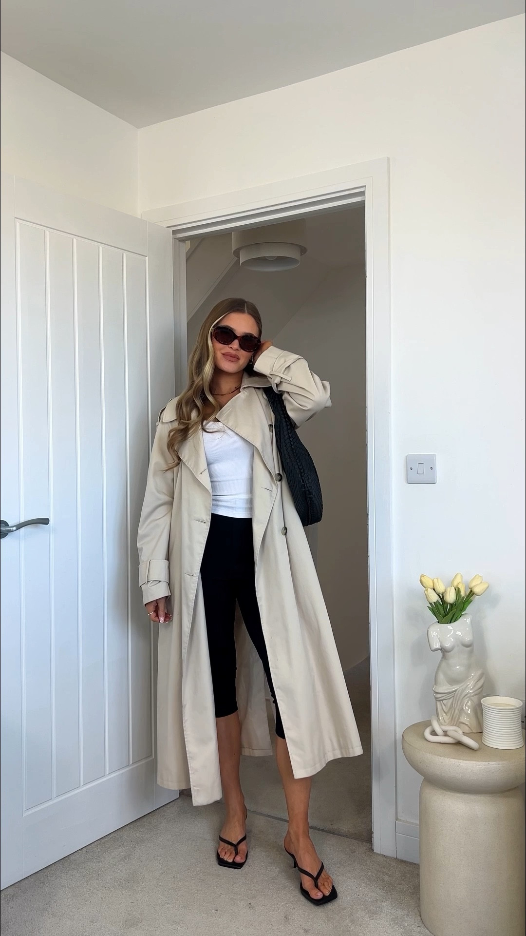 Bringing my pintrest board to life 💁🏼‍♀️✨

Day 1 of recreating my most recently saved pintrest outfits and starting with the queen herself, Mrs bieber!! 

Question is, are you a lover or hater of capri pants?? 

#LTKspring #LTKuk #LTKstyletip