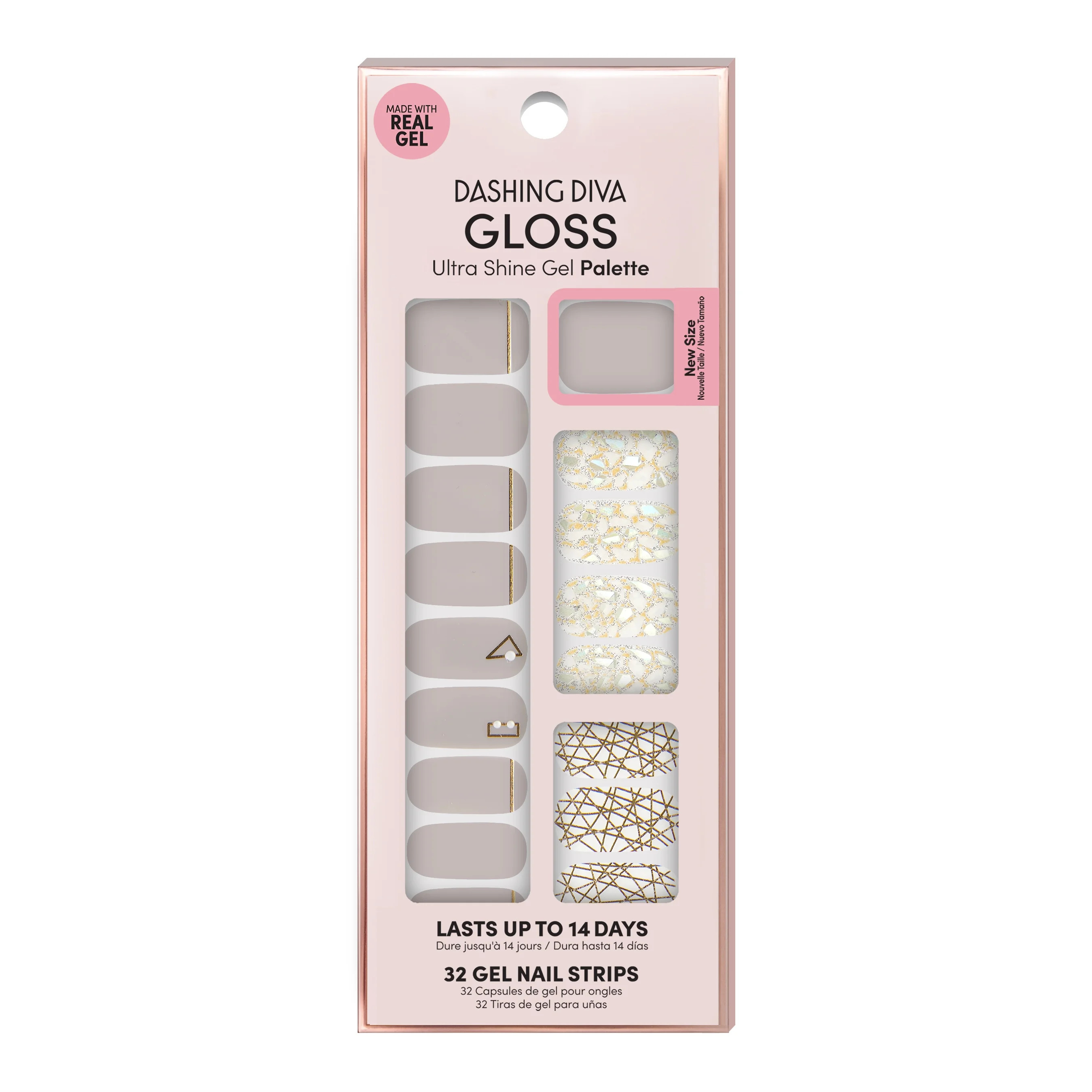 Dashing Diva Gloss Ultra Shine Nail Art Gel Palette, All Lined up | Walmart (US)