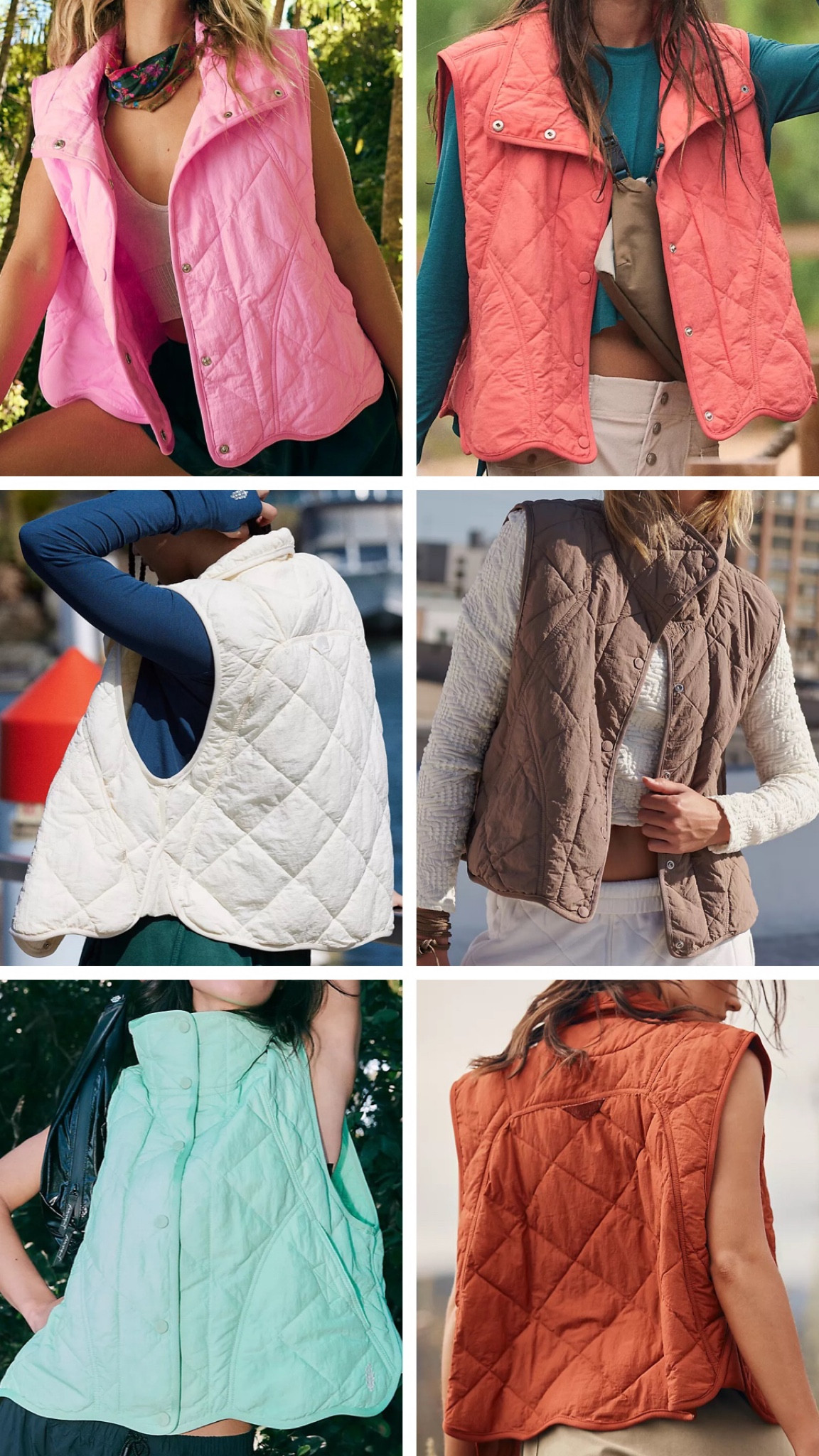 Quinn quilted puffer vest - ordered the neon pink in XS! Perfect casual  fall staple / fall puffer vest / pink puffer vest 

#LTKHoliday #LTKSeasonal #LTKstyletip