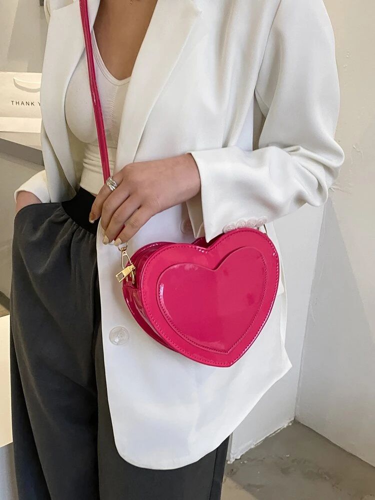 Heart Shaped Crossbody Bag | SHEIN