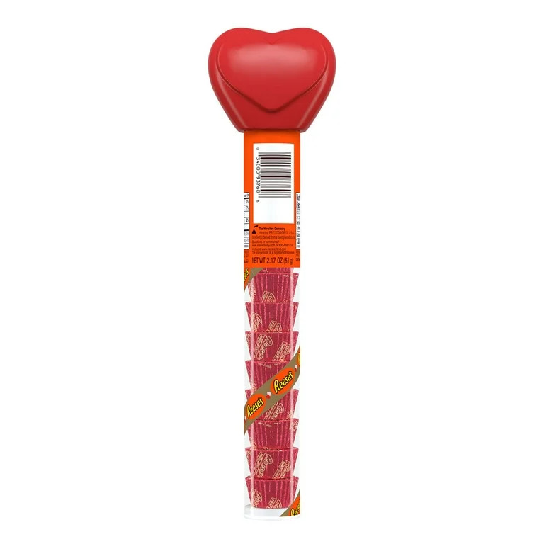 Reese's Miniatures Milk Chocolate Peanut Butter Valentine's Day Candy, Plastic Cane 2.17 oz | Walmart (US)