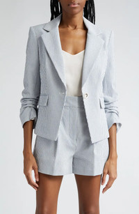 Click for more info about Veronica Beard Aaliyah Seersucker Dickey Jacket | Nordstrom