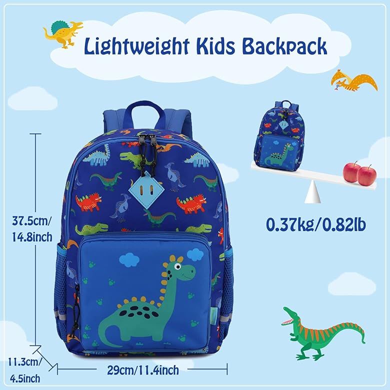 Kids Backpack,VONXURY Lightweight Water-resistant School Backpack for Little Boys Girls Dinosaur ... | Amazon (CA)