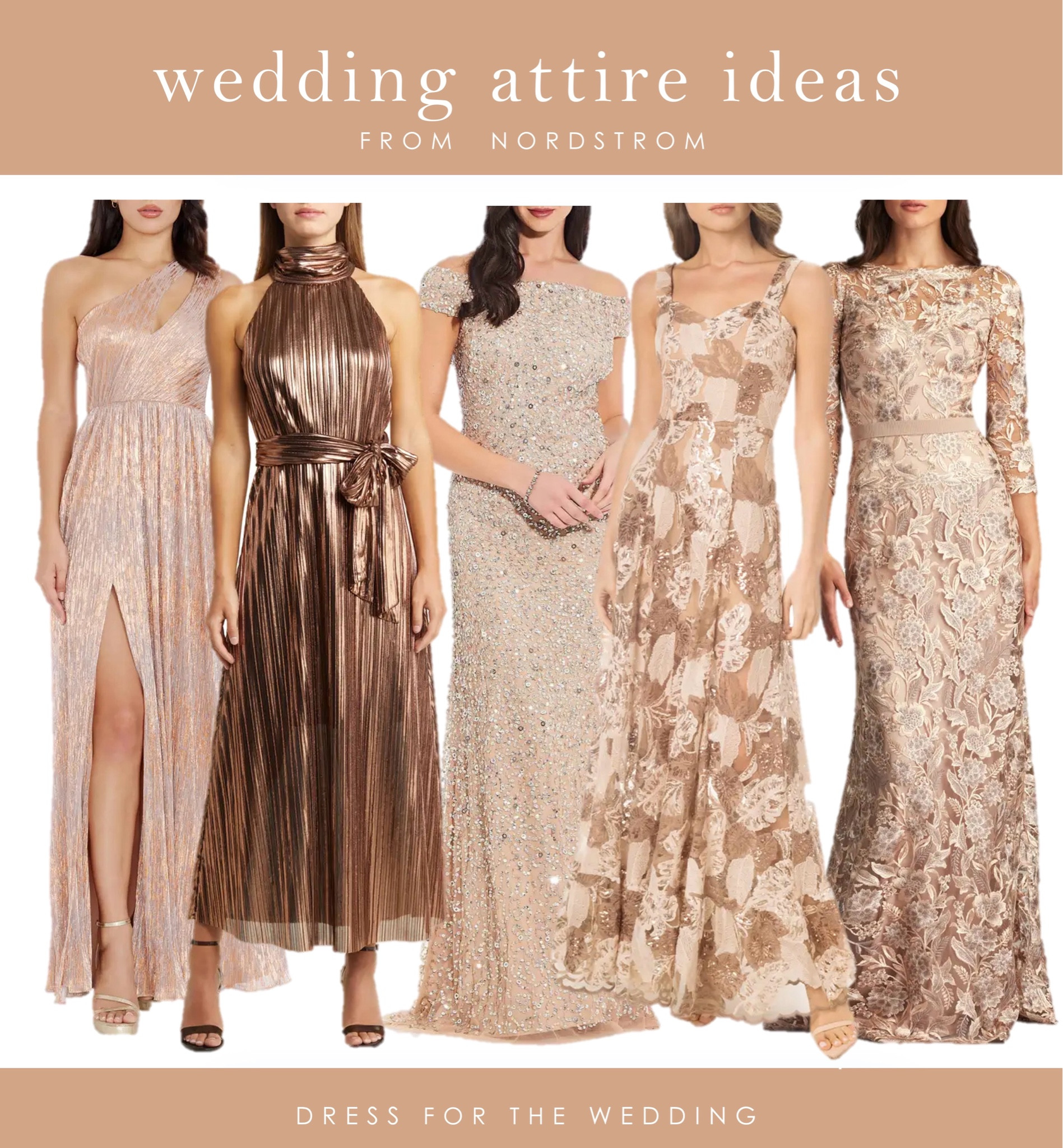 Dresses for spring weddings, wedding guest dresses, neutral dresses, mother of the bride dress, wedding attire, bridesmaid dress, gold dress, beige dress, formal dresses, midi dress, maxi dress, gold dress, bronze dress, mother of the groom, formal dresses for weddings, black tie wedding. 





#LTKover40 #LTKwedding #LTKmidsize