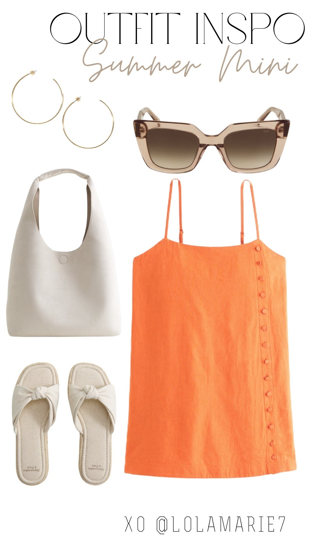 Abercrombie summer mini dress 😍 You can use code LOLAMARIE to save on jewelry! 

#abercrombie #mirandafrye

#LTKSeasonal #LTKFindsUnder100 #LTKStyleTip