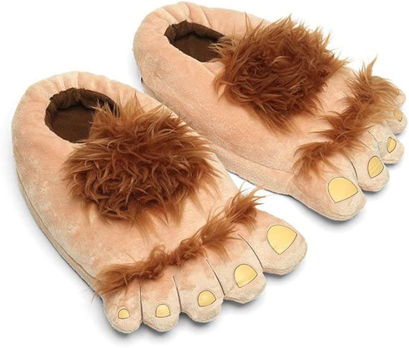 Ibeauti Womens Furry Monster Adventure Slippers, Comfortable Novelty Warm Winter Hobbit Feet Cost... | Amazon (US)