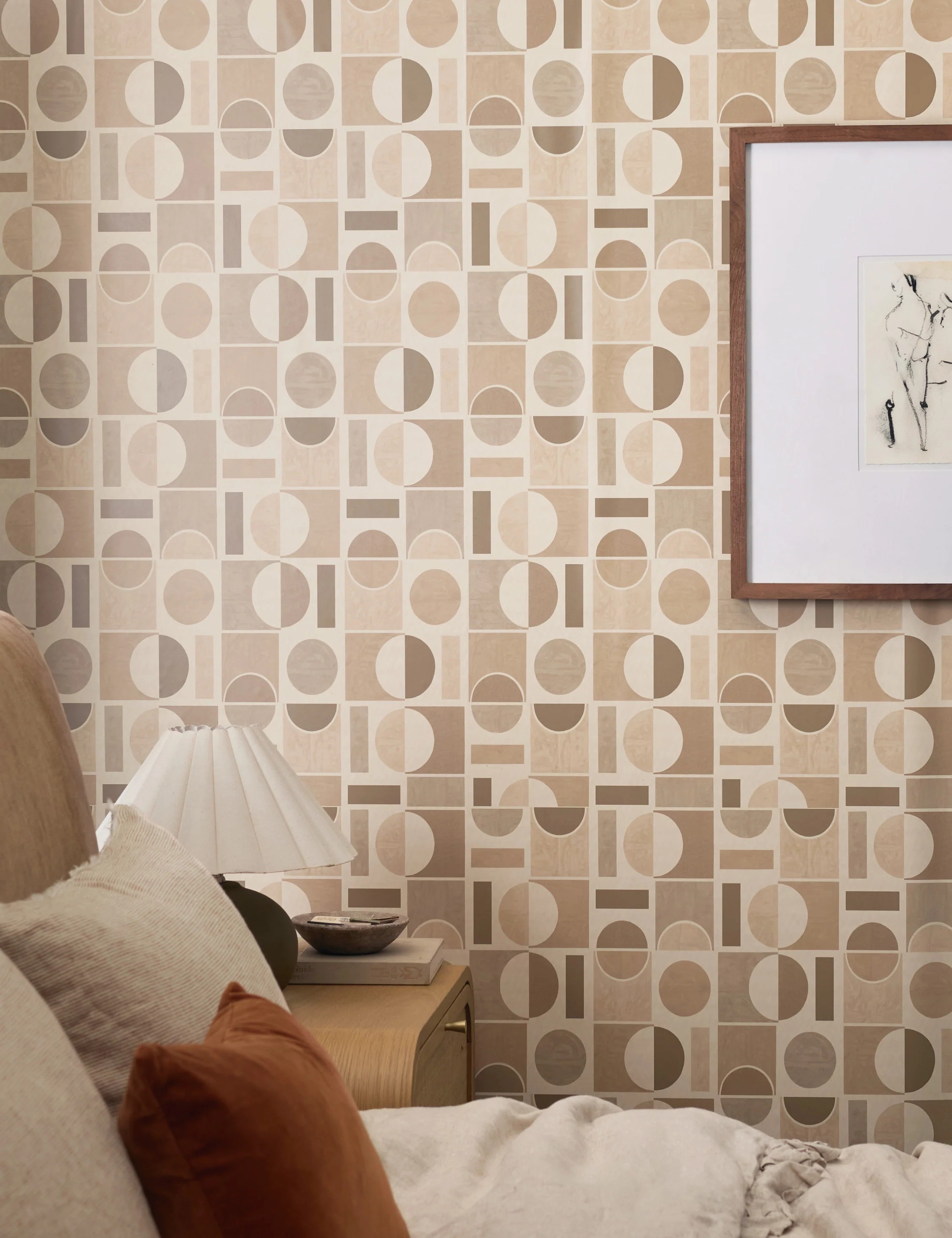 Half Moon Wallpaper | Lulu and Georgia 