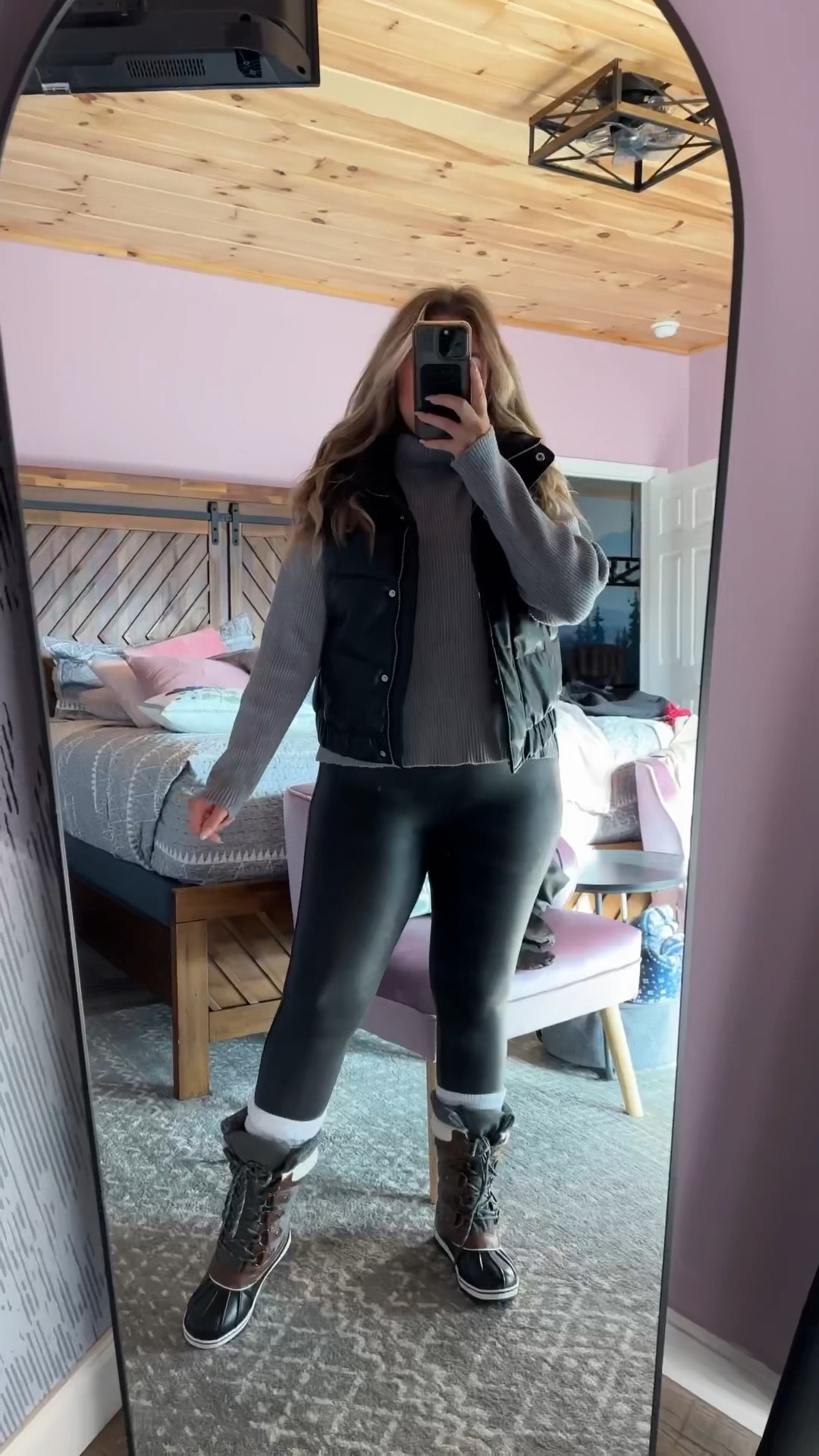 Winter hiking outfit that’s cozy, comfortable warm and cutie. Wearing a large in the leggings and sweater! 

Spanx discount code: NICOLEMXSPANX 
Vici discount code: NICOLEMADDIE35

#LTKSeasonal #LTKStyleTip #LTKMidsize