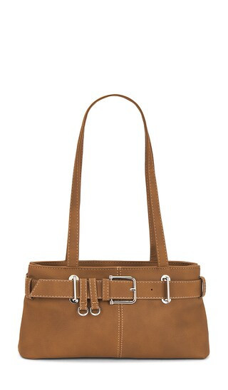 8 Other Reasons Margot Belted Shoulder Bag in Brown. | Revolve Clothing (Global)