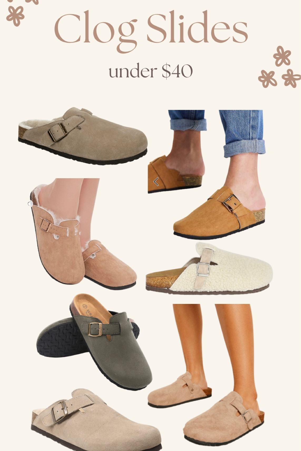 Birkenstock Boston Clog Lookalikes from Forever 21 & they're only