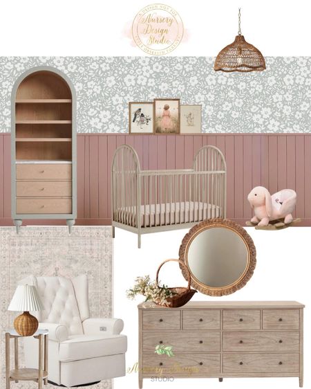 Girl’s nursery inspiration 

Nursery storage, nursery dresser, baby crib, stairway cabinets 

#LTKBump #LTKHome #LTKStyleTip