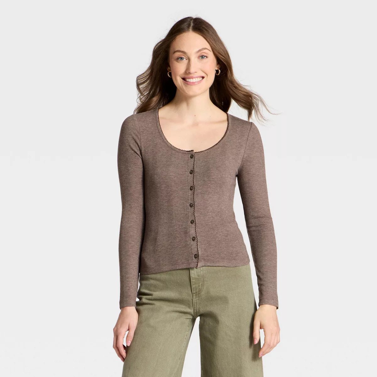 Women's Button-Down Knit Cardigan - Universal Thread™ | Target