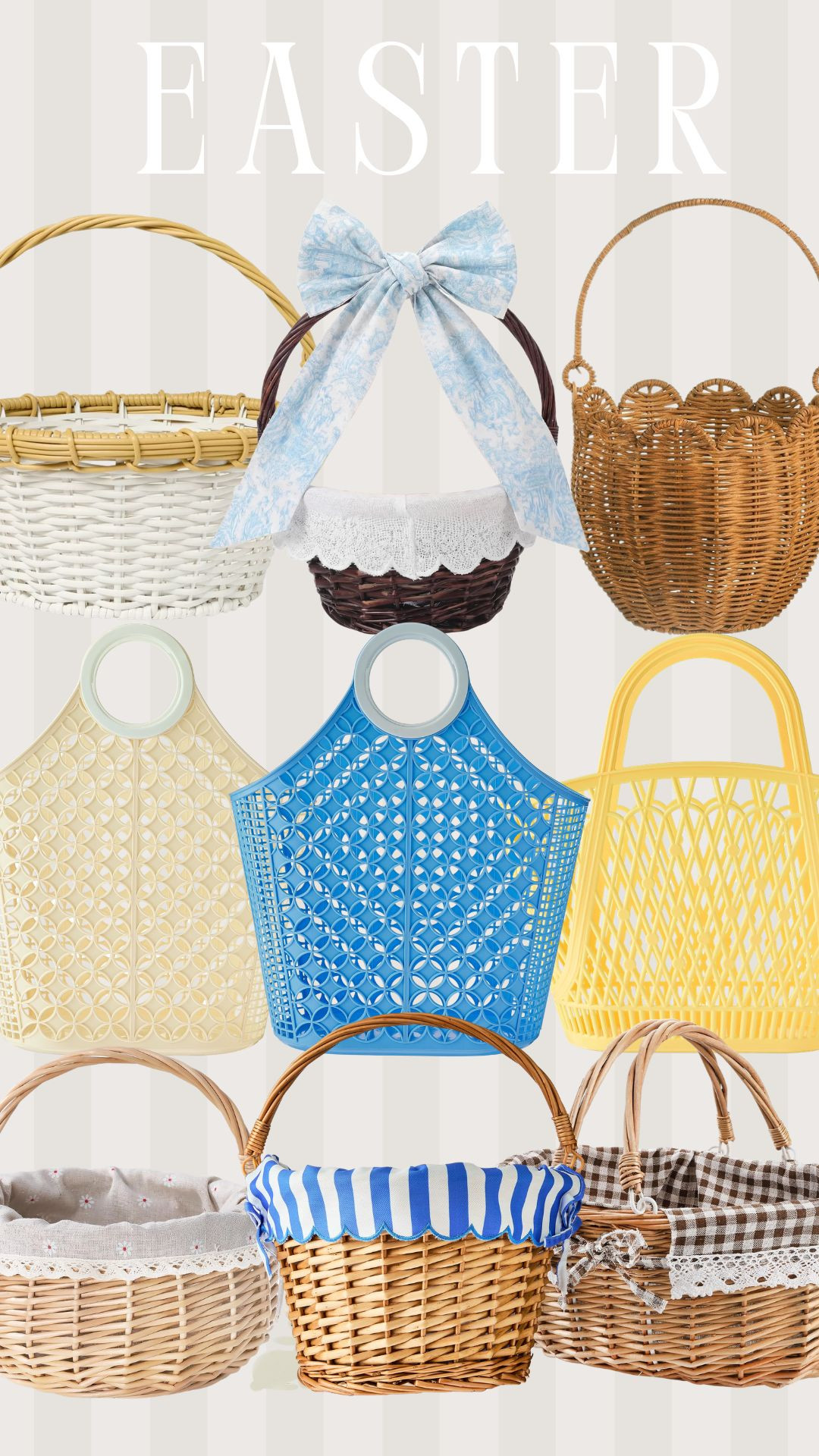 Easter Baskets 



#easterbasket #easterbasketstuffer #easter #wickerbasket  

 #LTKSeasonal #LTKKids