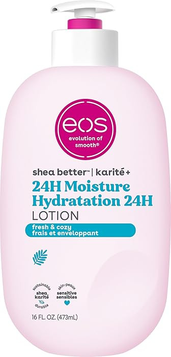 eos Shea Better 24H Moisture Body Lotion, Fresh & Cozy, 473 ml | Amazon (CA)