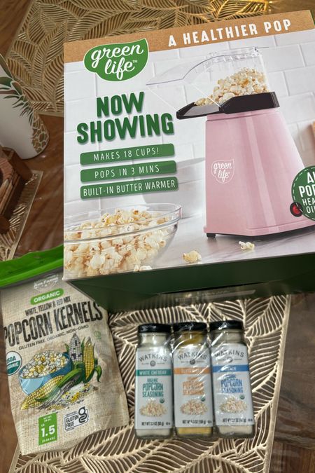 Popcorn party anyone??? 🍿🥳

So ready to relax, watch a movie, and pop some popcorn with my cute girlie pink popcorn air popper that I found on Amazon 🍿🎥 .  

So dang excited….i could hardly wait the two days it took to get here!  

#LTKParties #LTKGiftGuide #LTKHome