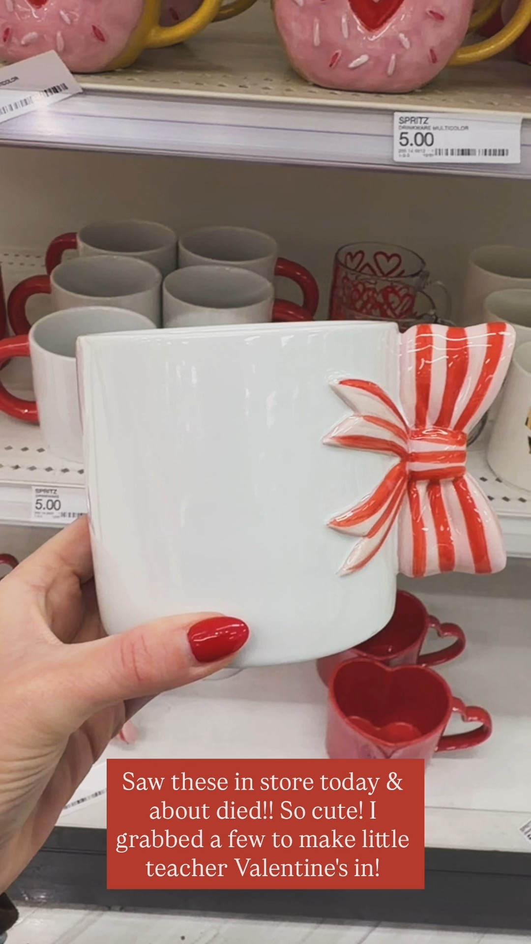 Bow mugs at Target!