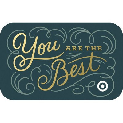 You Are The Best Target GiftCard | Target