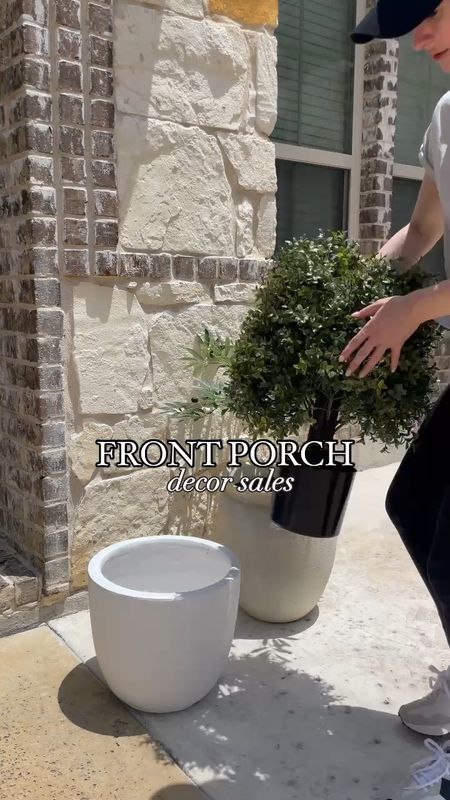 Most of my front porch decor is on sale today! 

Living room inspiration, home decor, our everyday home, console table, arch mirror, faux floral stems, Area rug, console table, wall art, swivel chair, side table, coffee table, coffee table decor, bedroom, dining room, kitchen,neutral decor, budget friendly, affordable home decor, home office, tv stand, sectional sofa, dining table, affordable home decor, floor mirror, budget friendly home decor, dresser, king bedding, oureverydayhome 

#LTKHome #LTKSaleAlert #LTKVideo