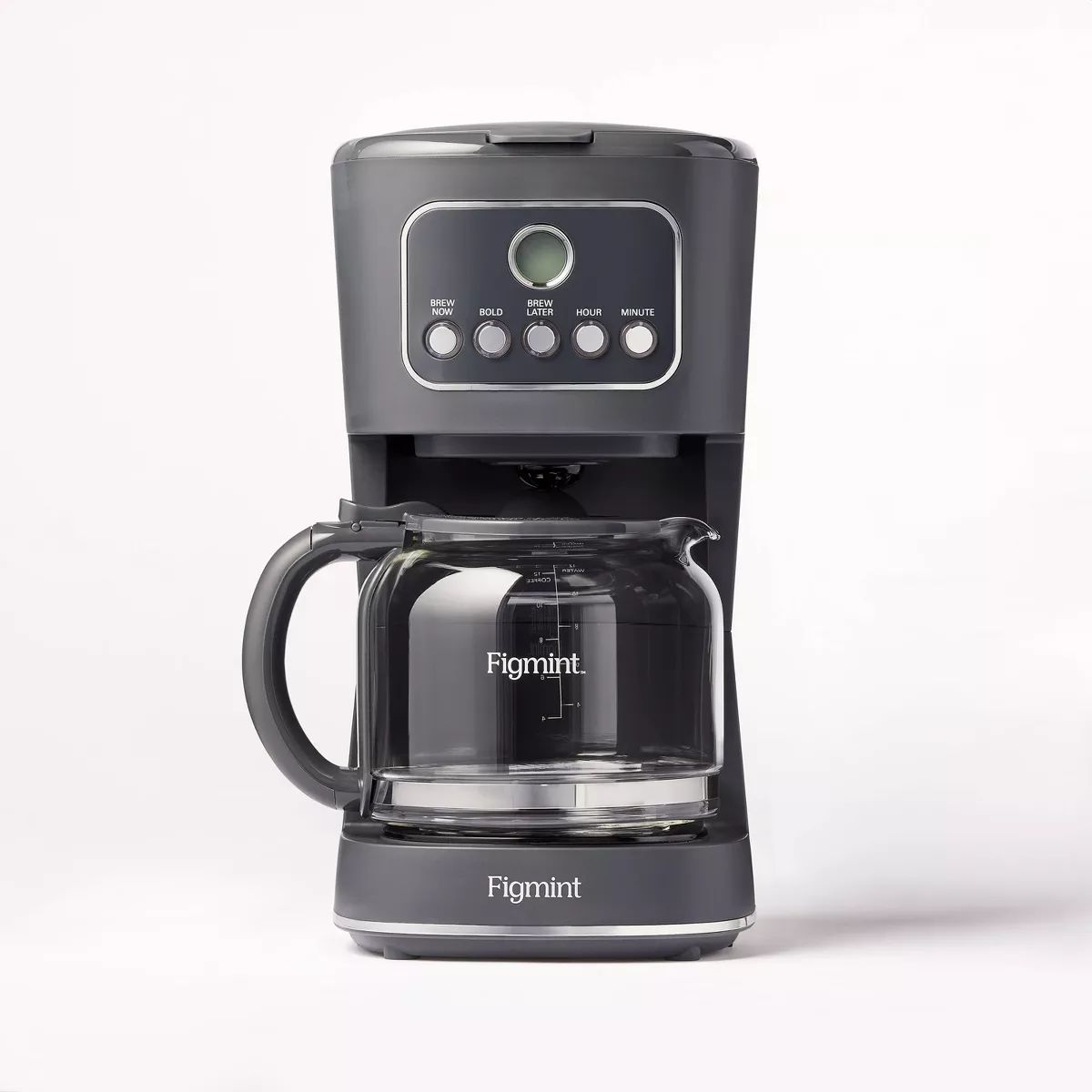 12 Cup Programmable Coffee Maker Gray - Figmint™ | Target