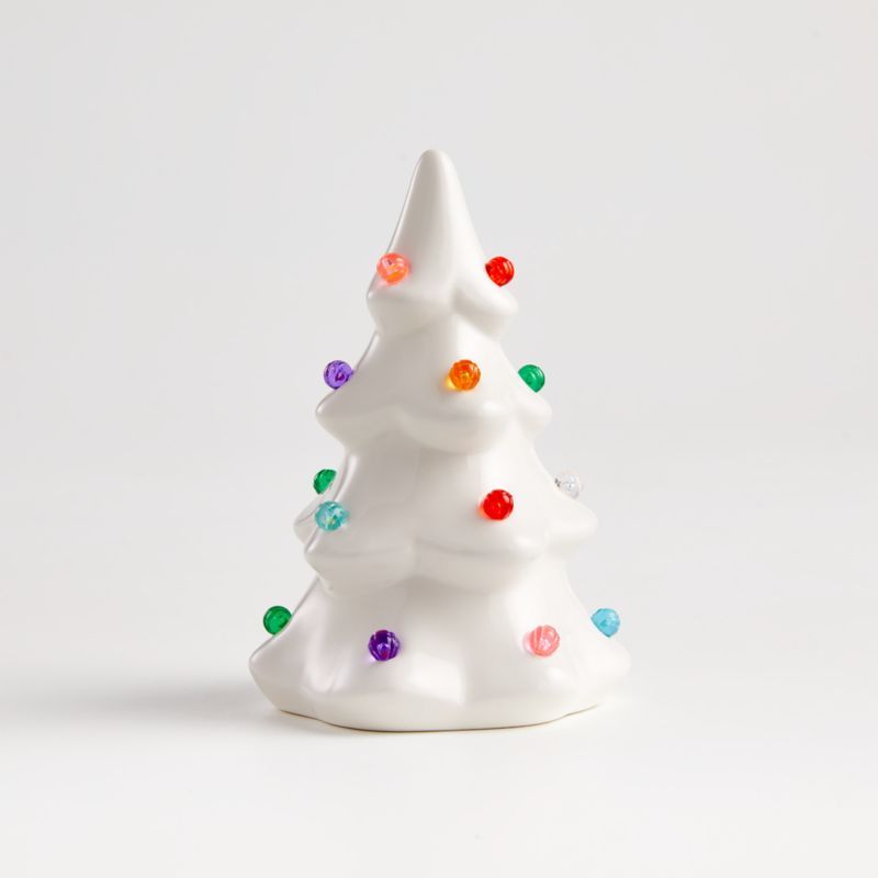 Mini Vintage Ceramic Christmas Tree + Reviews | Crate and Barrel | Crate & Barrel