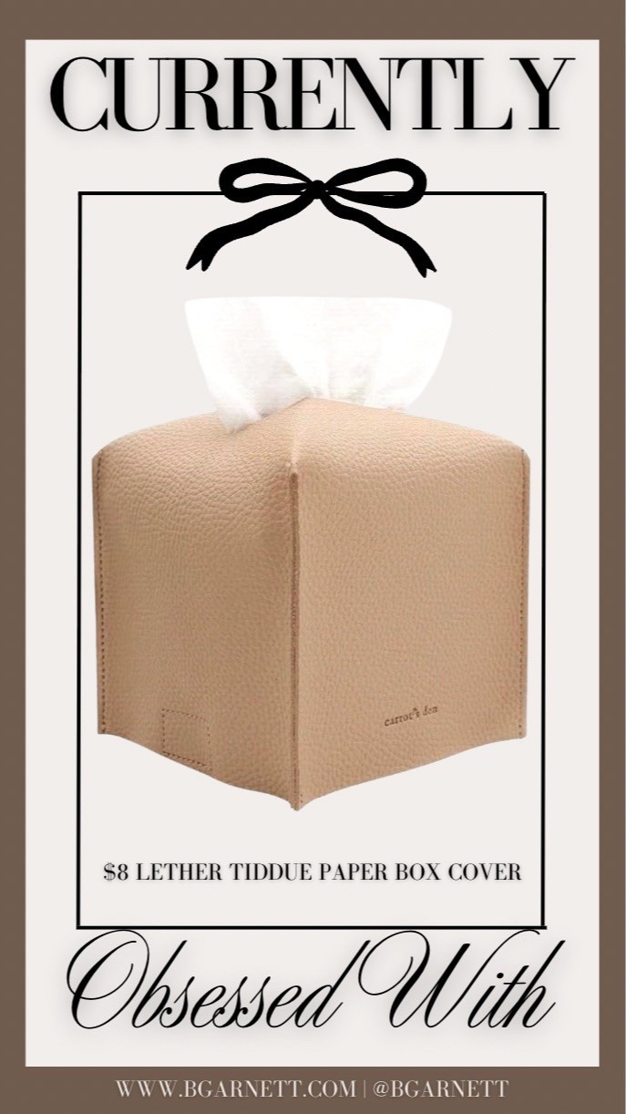 $8 leather tissue box cover 

Home decor | affordable home decor 

#LTKFamily #LTKKids #LTKHome
