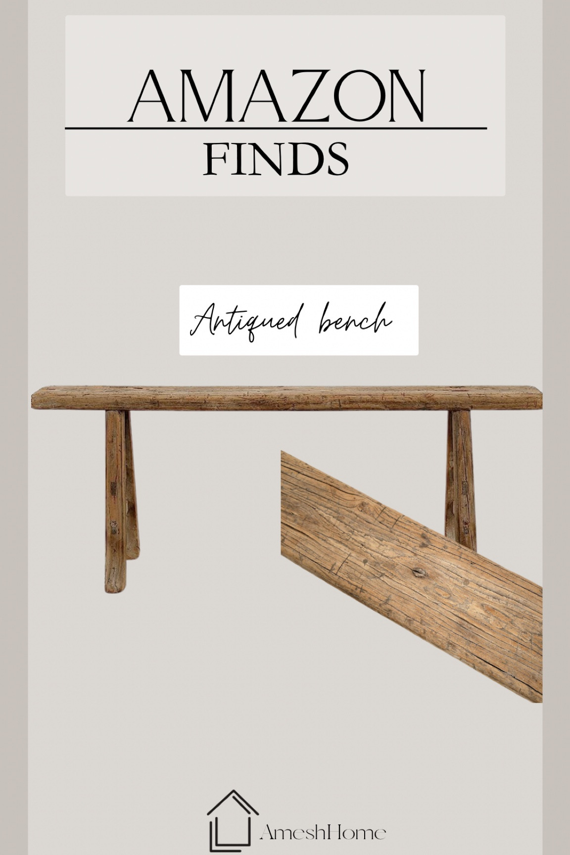 Antique bench find in amazon!
Bedroom decor

#LTKstyletip #LTKSeasonal #LTKhome