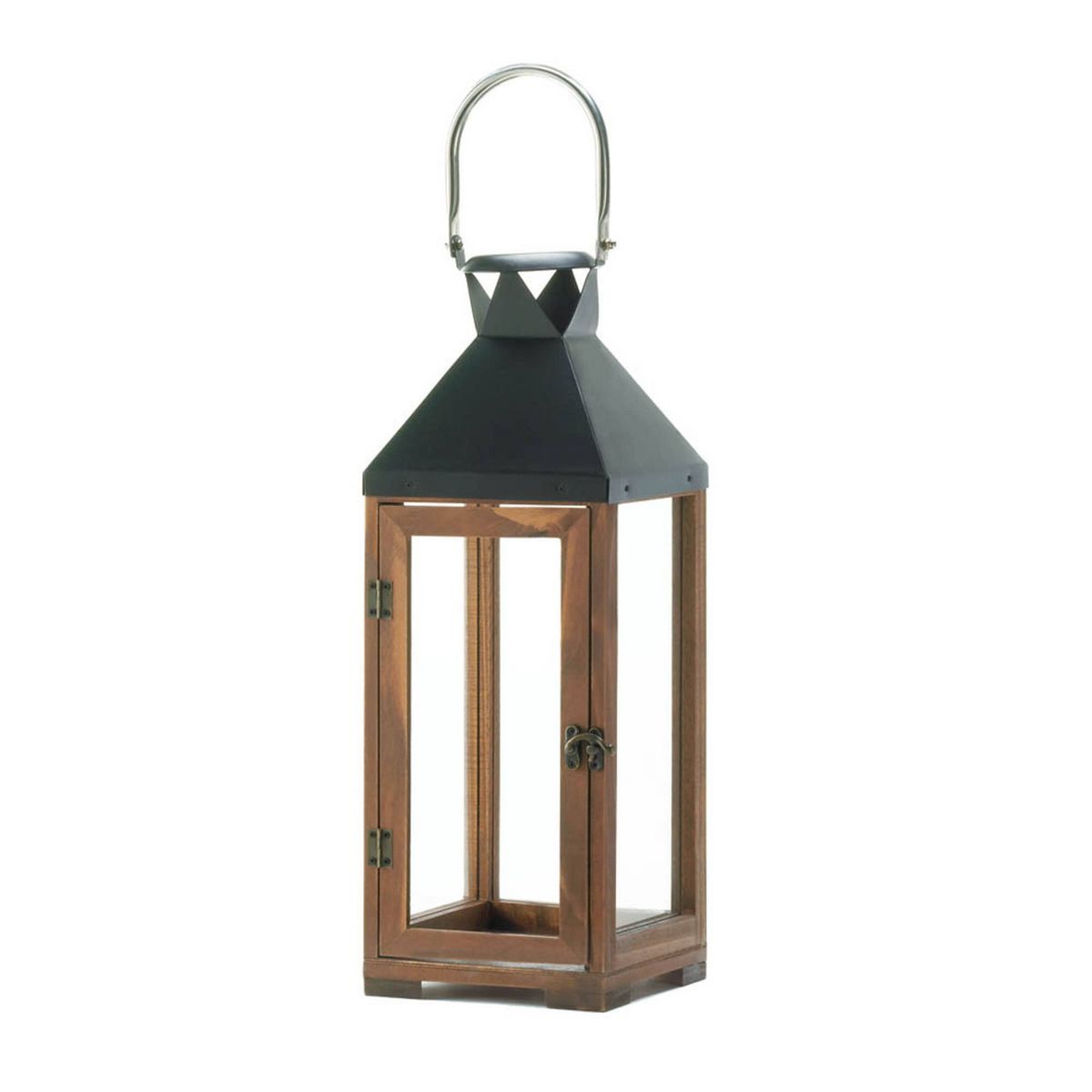 19.25" Iron Hartford Outdoor Lantern Bronze - Zingz & Thingz | Target
