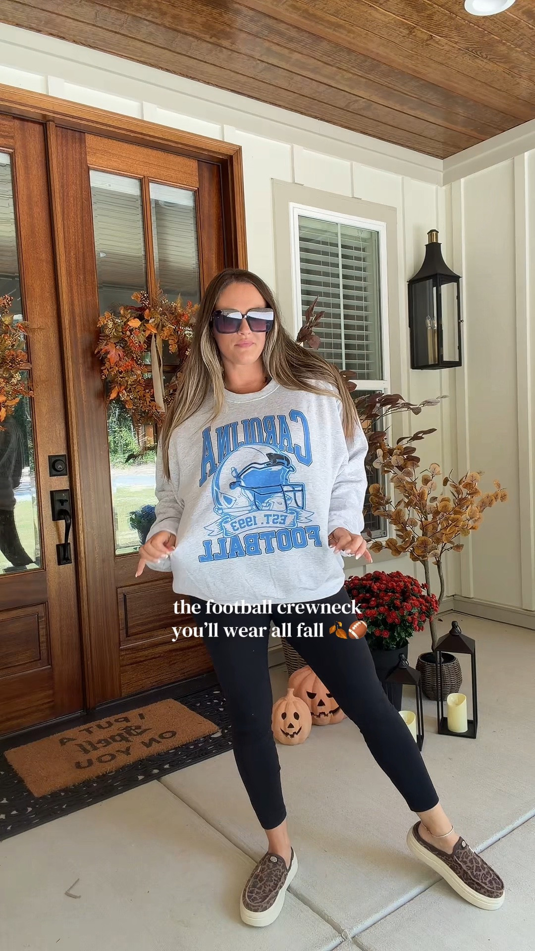 The perfect comfy game day fall outfit 🍂🏈

#LTKootd #LTKSeasonal #LTKHome